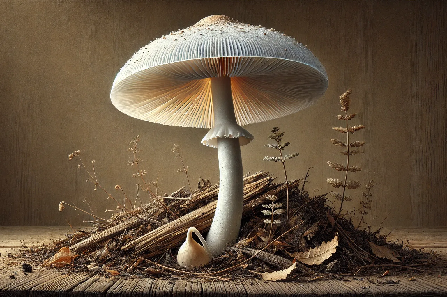 Leucocoprinus birnbaumii